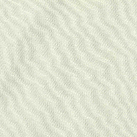 Cotton Modal Jersey Knit Fabric, 140 gsm, 150 cm — White