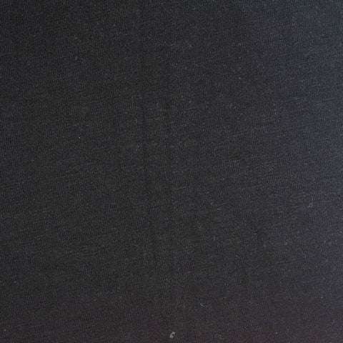 Viscose Stretch Jersey Knit Fabric, 200 gsm, 150 cm — Black, ref EF-268157