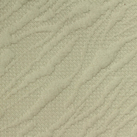 Khaki Tone-on-Tone Interlock Knit, Polyester