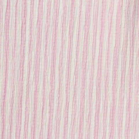 Pink Vertical-Stripe Crepe, Polyester