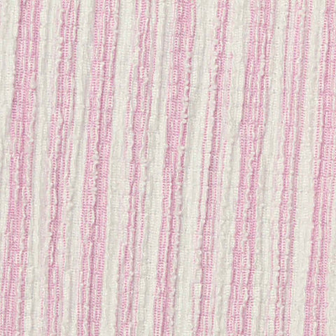 Pink Vertical-Stripe Crepe, Polyester