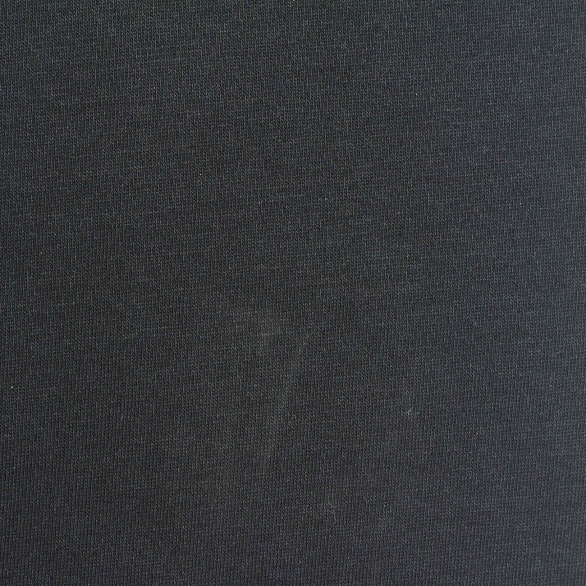 Polyester Cotton Jersey Knit Fabric, 195 gsm, 167 cm — Black