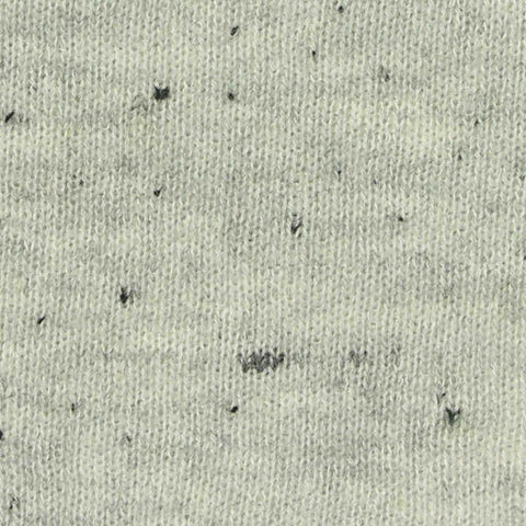 Light Grey Marl French Terry, Cotton-Poly, 316 gsm