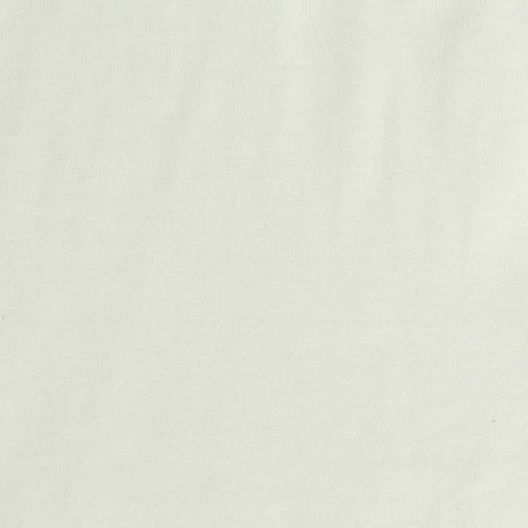 Cotton Polyester Jersey Knit Fabric, 195 gsm, 167 cm — White
