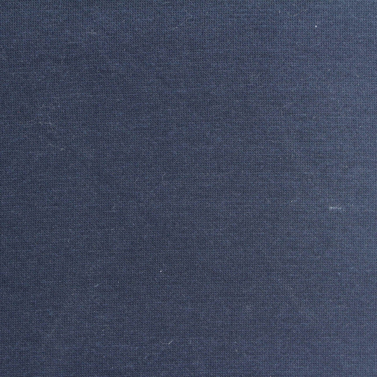 Cotton Polyester Stretch Scuba Knit Fabric, 330 gsm, 155 cm — Navy