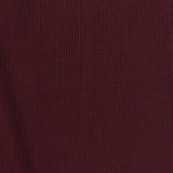 Viscose Stretch Rib Knit Fabric, 230 gsm, 120 cm — Red