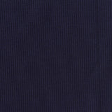 Viscose Stretch Rib Knit Fabric, 230 gsm, 120 cm — Navy