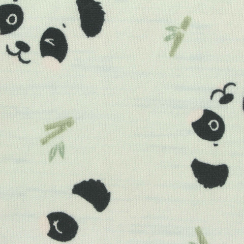 Animal Print Polyester Stretch Chunky Knit Fabric, 170 gsm, 165 cm — Green