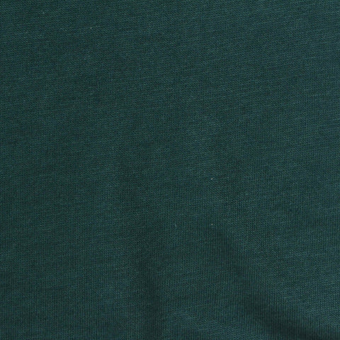 Polyester Cotton Jersey Knit Fabric, 152 gsm, 170 cm — Green