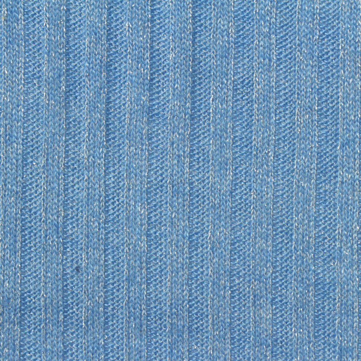 Light Blue Marl Rib Knit, Acrylic