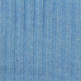 Light Blue Marl Rib Knit, Acrylic