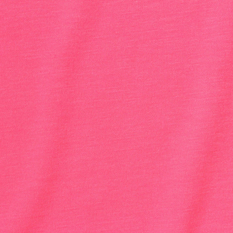 Polyester Stretch Jersey Knit Fabric, 167 gsm, 162 cm — Pink