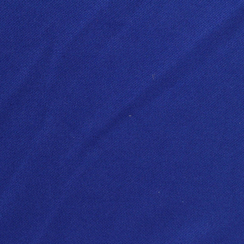 100% Polyester Interlock Knit Fabric, 215 gsm, 156 cm — Blue