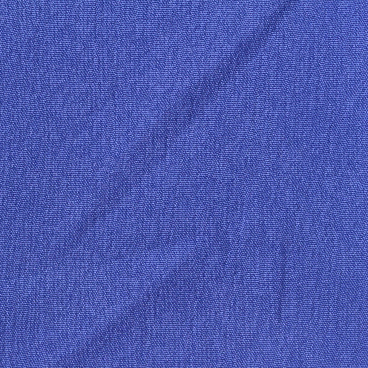 100% Viscose Crepe Fabric, 117 gsm, 150 cm — Blue