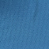 Polyester Stretch Birdseye Knit Fabric, 174 gsm, 154 cm — Blue