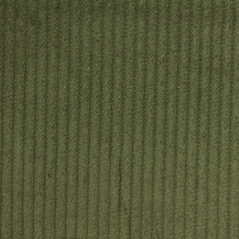 100% Cotton Corduroy Fabric, 292 gsm — Green