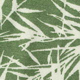 White Leaves Jersey Knit, Viscose — texture