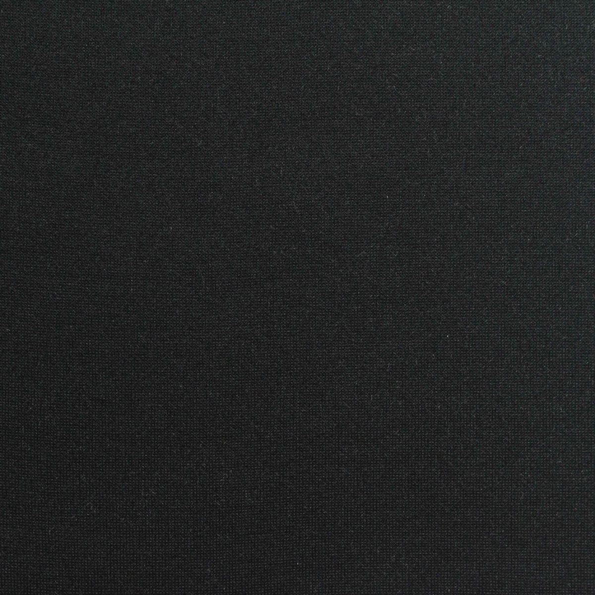 Polyester Viscose Stretch Scuba Knit Fabric, 250 gsm, 156 cm — Black