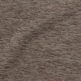 Brown Heathered-Marl Jersey Knit, Polyester