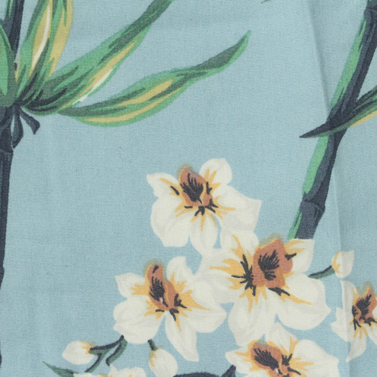 White Flowers Knit, Cotton