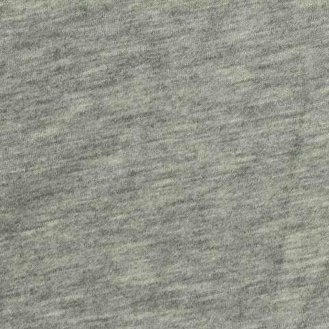 Heather Grey Marl Jersey Knit, Polyester, 140 gsm
