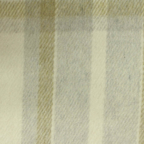 Cream Plaid Scuba Knit, Polyester