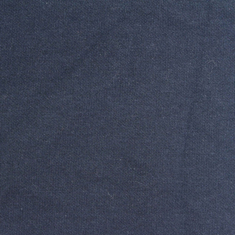 Cotton Polyester Scuba Knit Fabric, 290 gsm, 160 cm — Navy