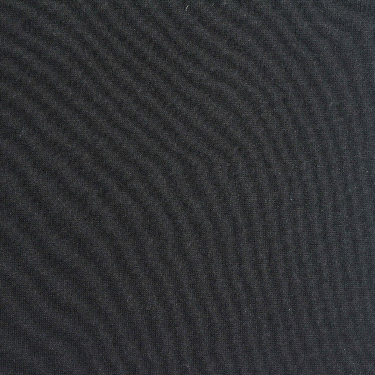Viscose Nylon Stretch Ponte Knit Fabric, 335 gsm, 160 cm — Black