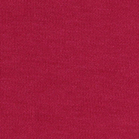 Tencel Lyocell Cotton Stretch Interlock Knit Fabric, 270 gsm, 160 cm — Red