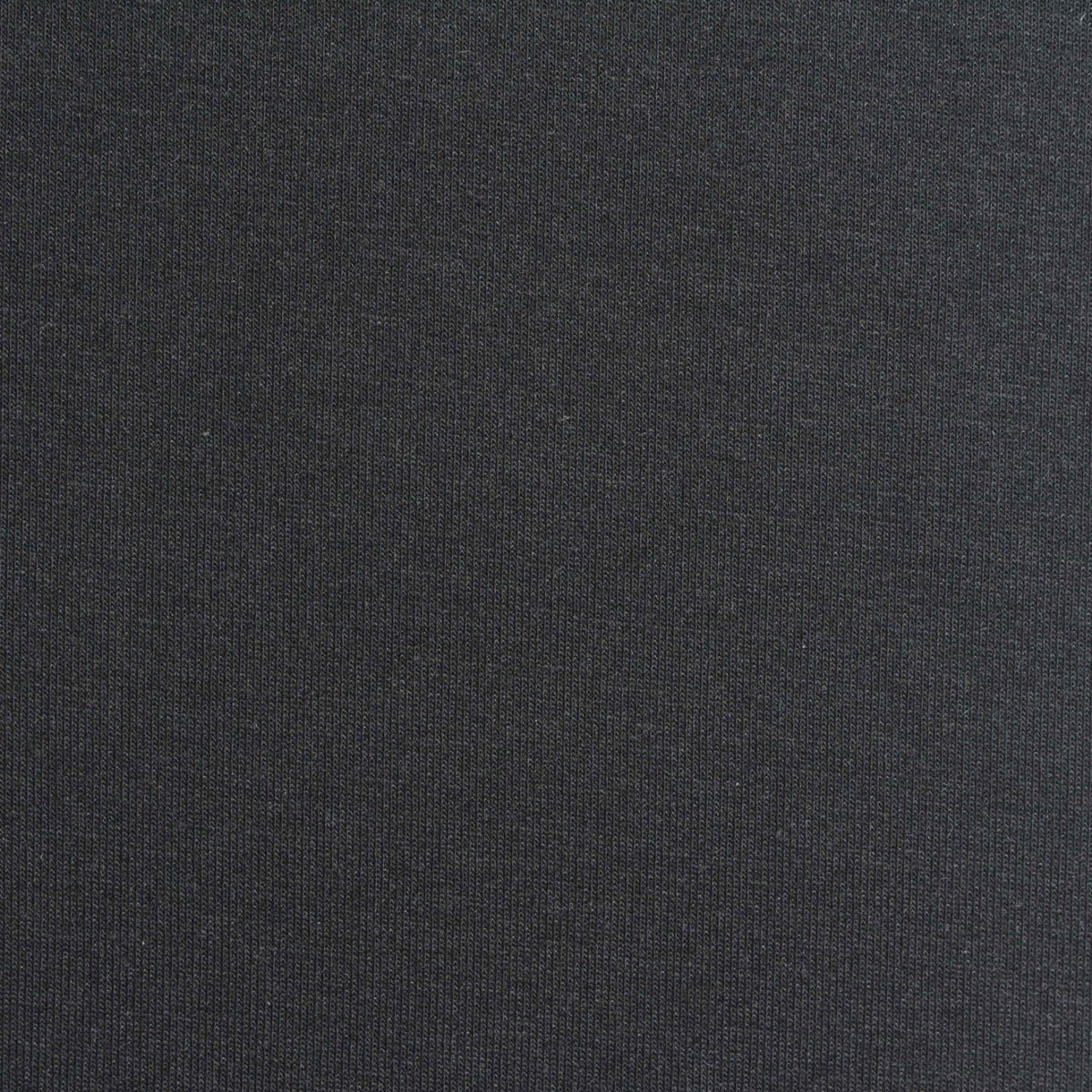 Polyester Cotton Stretch Scuba Knit Fabric, 350 gsm, 165 cm — Black, ref EF-268311