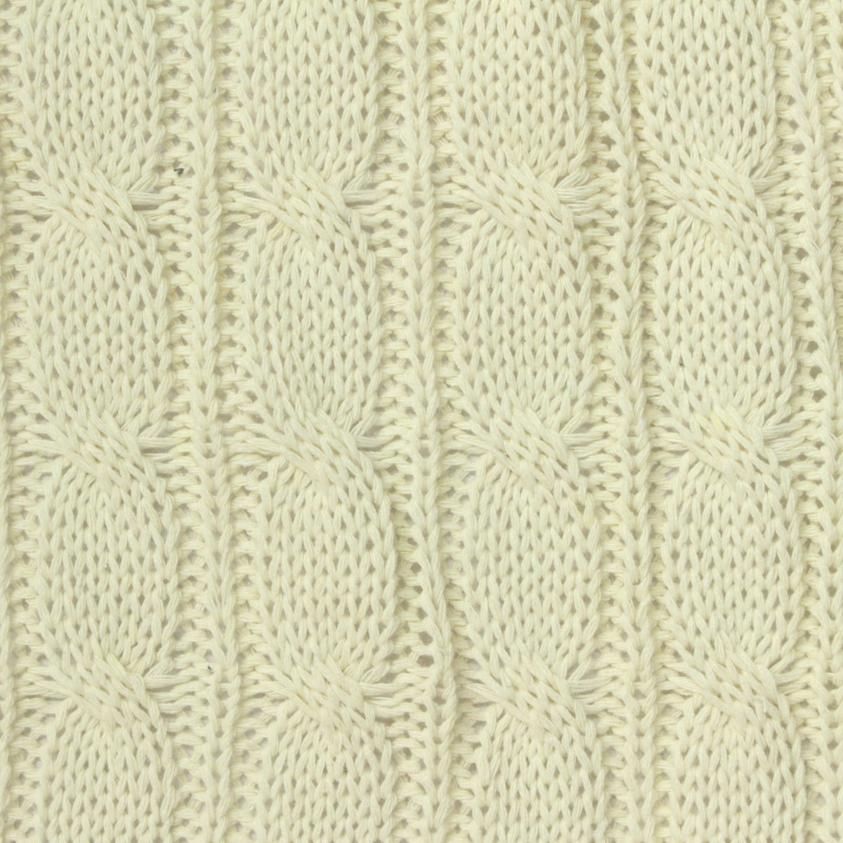 Jacquard Polyester Cotton Pointelle Knit Fabric, 380 gsm, 150 cm — Yellow