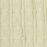 Jacquard Polyester Cotton Pointelle Knit Fabric, 380 gsm, 150 cm — Yellow