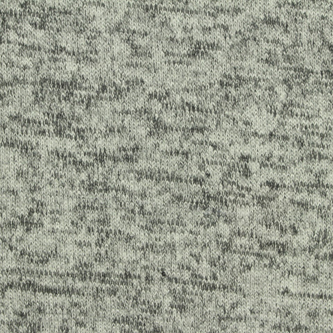 Grey Marl Chunky Knit, Viscose-Poly, 200 gsm, 165 cm