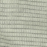 Dark Grey Horizontal-Stripe Interlock Knit, Cotton-Poly — texture