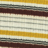 Cream Stripe Rib Knit, Poly-Viscose — texture