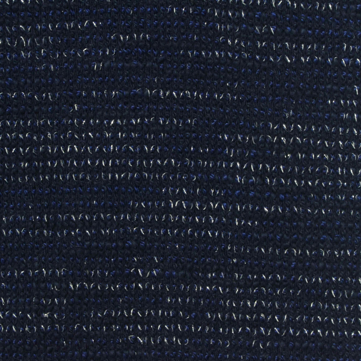 Dark Blue Marl Chunky Knit, Cotton