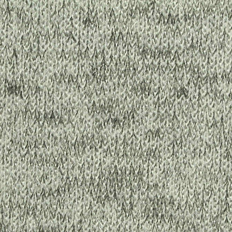 Light Grey Marl Interlock Knit, Poly-Viscose, 380 gsm