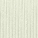 Jacquard Cotton Polyester Rib Knit Fabric, 240 gsm, 140 cm — White — texture