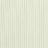 Jacquard Cotton Polyester Rib Knit Fabric, 240 gsm, 140 cm — White