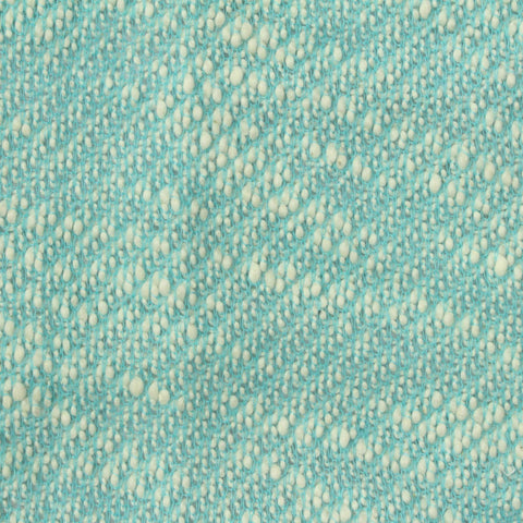 Slub Cotton Polyester Chunky Knit Fabric, 250 gsm, 160 cm — Blue