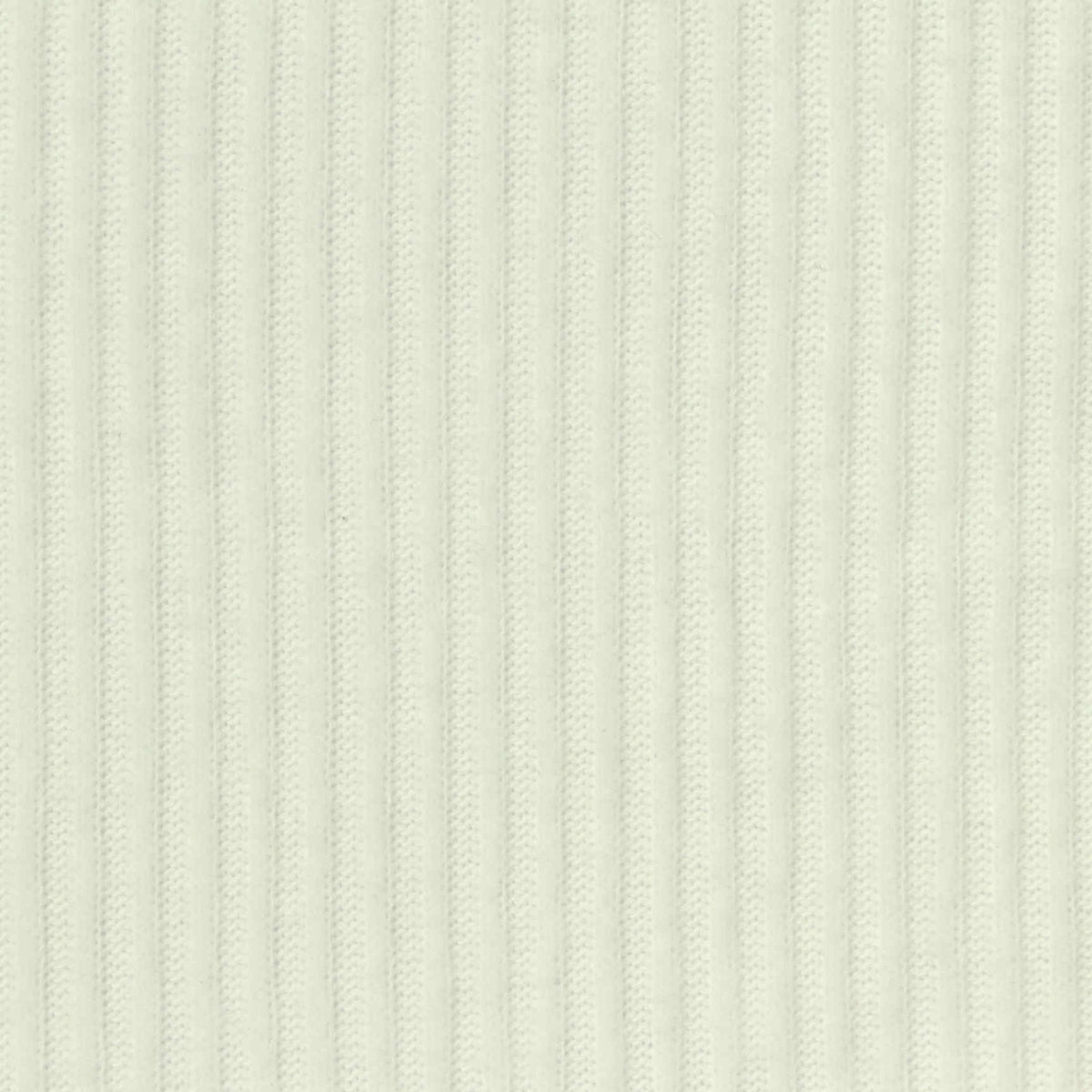Brushed Polyester Viscose Stretch Rib Knit Fabric, 270 gsm, 150 cm — White
