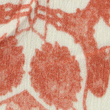 White Floral Crepe, Viscose — texture