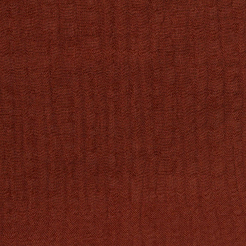 100% Cotton Crepe Fabric, 135 gsm, 160 cm — Brown