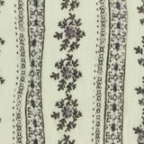 White Vertical-Stripe Crepe, Viscose