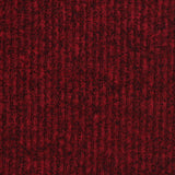 Red Marl Rib Knit, Viscose-Poly