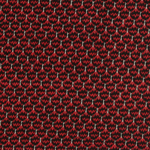 Red Diamond Chunky Knit, Cotton