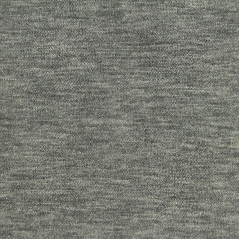 Grey Marl Jersey Knit, Cotton-Poly, 140 gsm