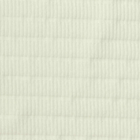 Striped Polyester Cotton Stretch Crepe Fabric, 260 gsm, 160 cm — Beige