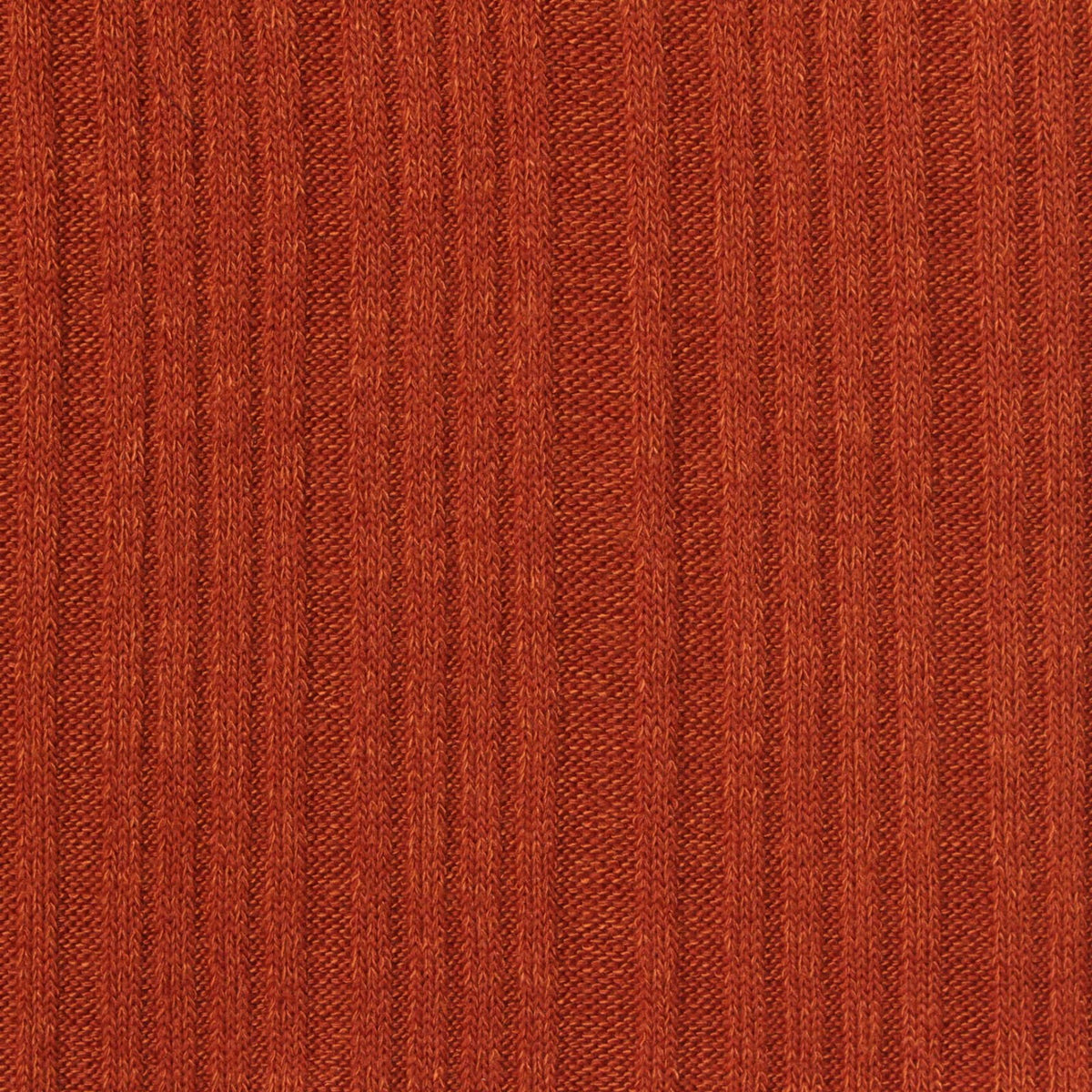 Polyester Viscose Stretch Rib Knit Fabric, 260 gsm, 140 cm — Orange