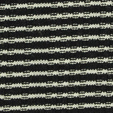 White Horizontal-Stripe Rib Knit, Viscose-Poly — texture